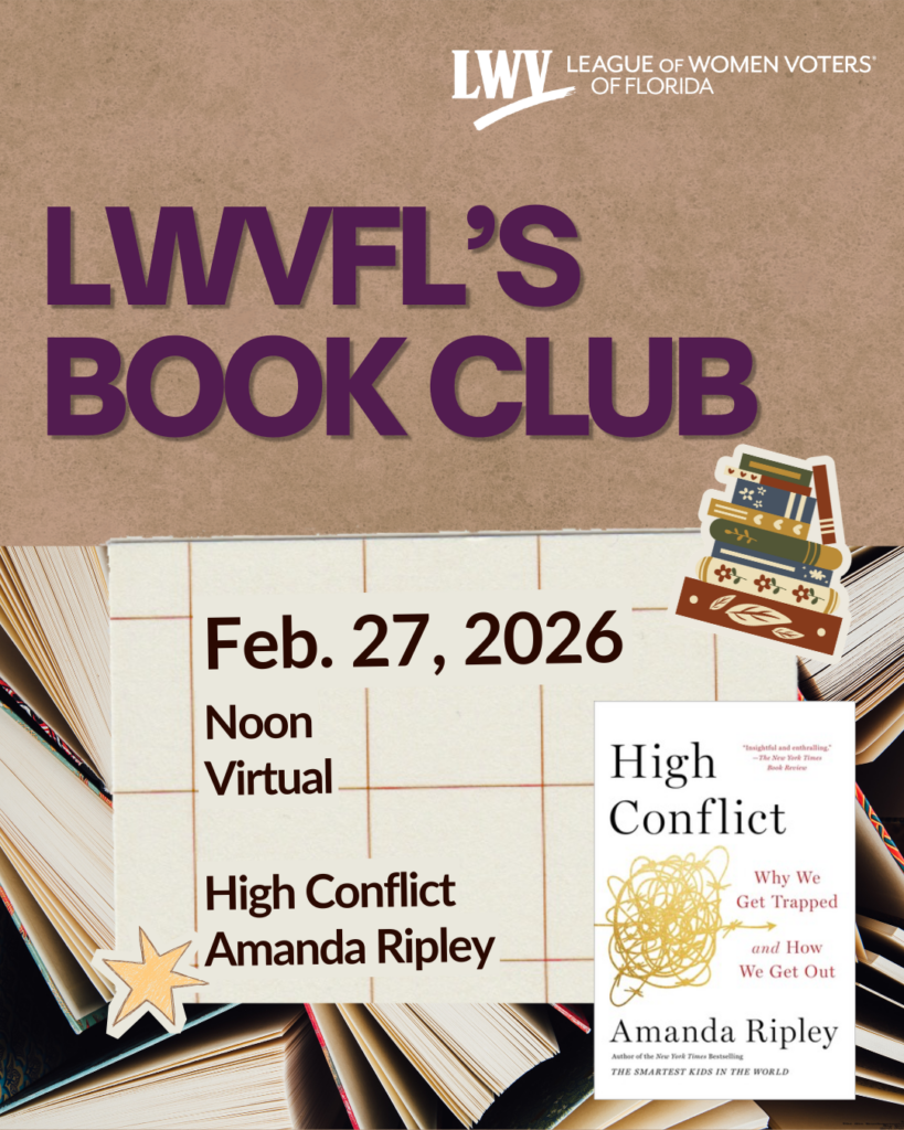 July LWVFL Book Club 2